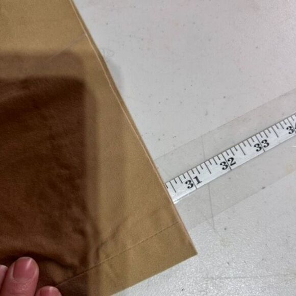 J. Crew women’s City Fit Broken-In Chino Bootcut Pants Size 10 Short Tan - Picture 5 of 11